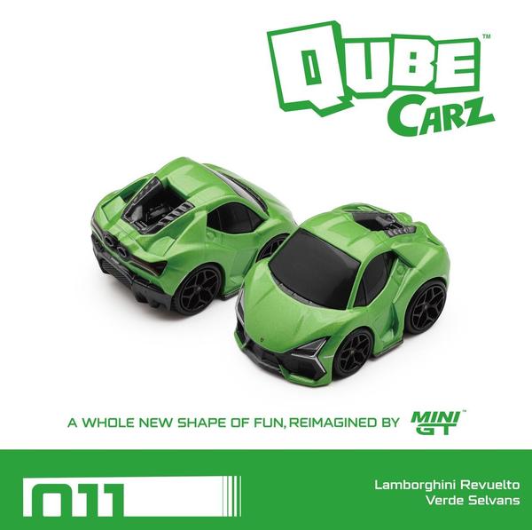 Pictrue of a Lamborghini Revuelto 1/64 Diecast Car by Qube Carz QZ01301