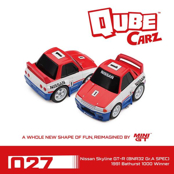Picture of a Nissan Skyline GT-R (BNR32 Gr.A SPEC) by diecast car manufacturer Qube Carz