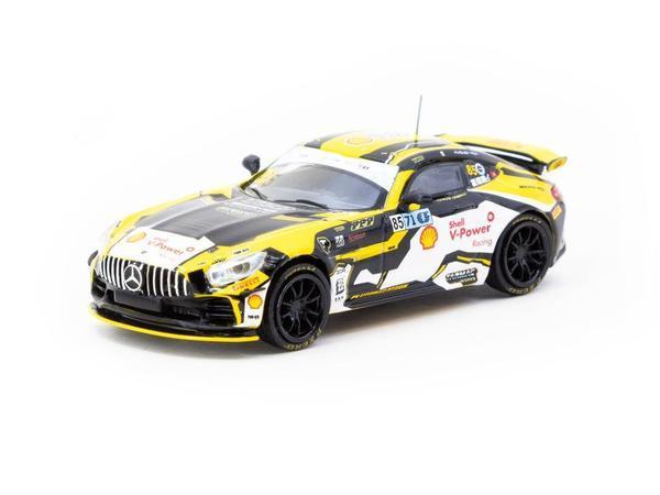 Pictrue of a Mercedes-AMG GTR 1/64 Diecast Car by Tarmac Works T64-006-24MGP85