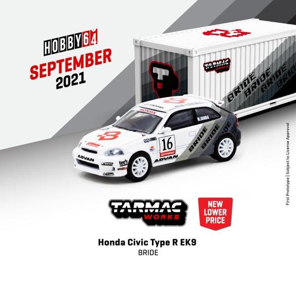 Picture of a Honda Civic Type R EK9 by diecast car manufacturer Tarmac Works