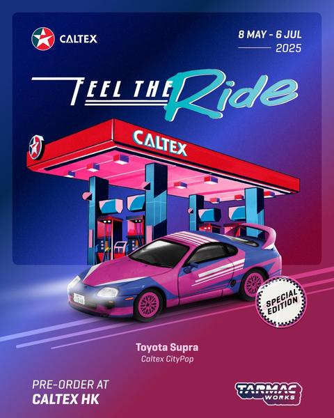 Pictrue of a Toyota Supra 1/64 Diecast Car by Tarmac Works T64-011-CAX