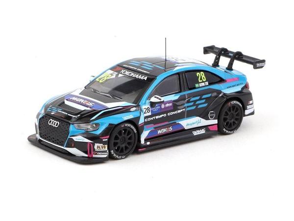 Picture of a Audi RS 3 LMS by diecast car manufacturer Tarmac Works