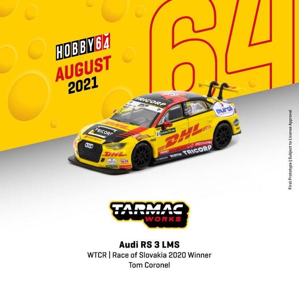 Picture of a Audi RS 3 LMS by diecast car manufacturer Tarmac Works