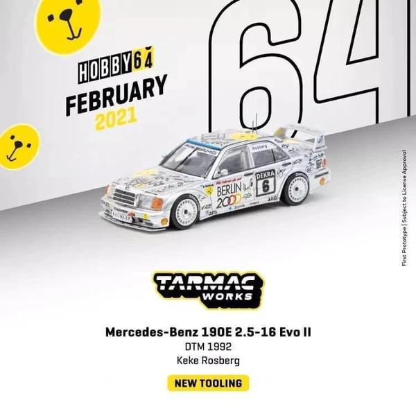 Picture of a Mercedes-Benz 190E 2.5-16 Evolution II by diecast car manufacturer Tarmac Works