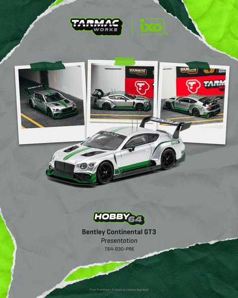 Pictrue of a Bentley Continental GT3 - IXO 1/64 Diecast Car by Tarmac Works T64-030-PRE