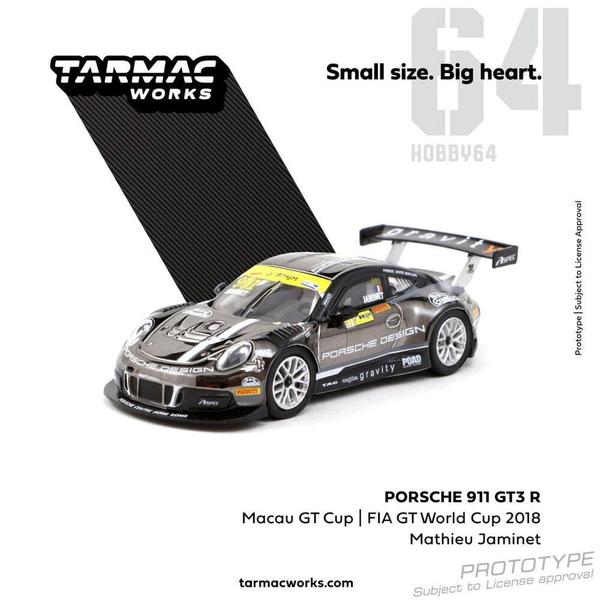 Picture of a Porsche 911 GT3 R - ixo by diecast car manufacturer Tarmac Works