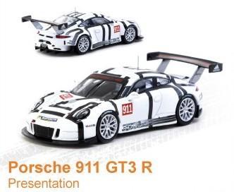 Picture of a Porsche 911 GT3 R - ixo by diecast car manufacturer Tarmac Works