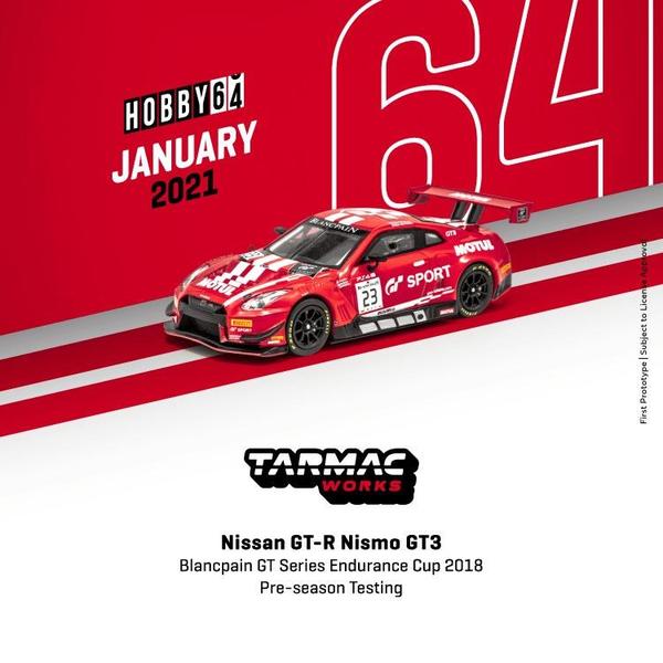 Picture of a Nissan GT-R NISMO GT3 by diecast car manufacturer Tarmac Works