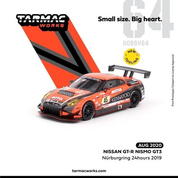 Picture of a Nissan GT-R NISMO GT3 by diecast car manufacturer Tarmac Works