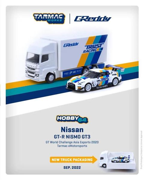 Picture of a Nissan GT-R NISMO GT3 by diecast car manufacturer Tarmac Works