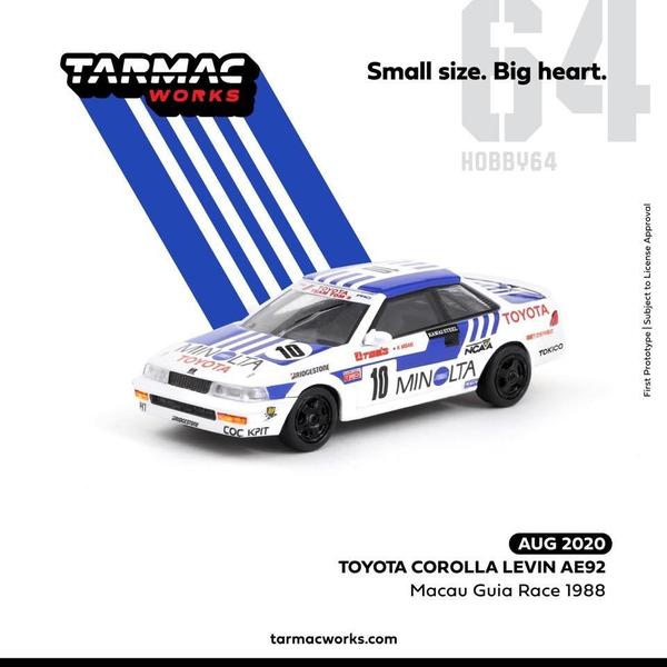 Picture of a Toyota Corolla Levin AE92 by diecast car manufacturer Tarmac Works