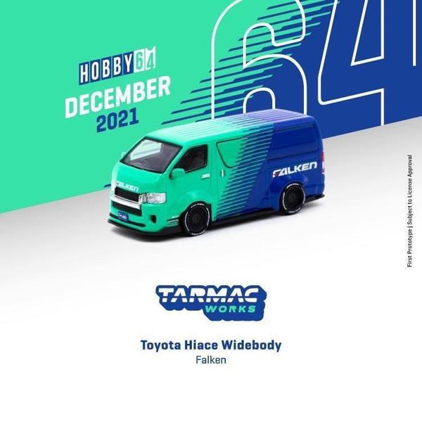 Picture of a Toyota Hiace Widebody by diecast car manufacturer Tarmac Works
