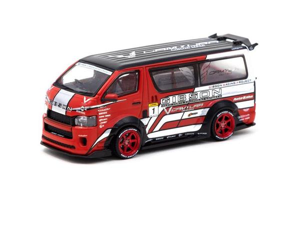 Picture of a Toyota Hiace Widebody by diecast car manufacturer Tarmac Works
