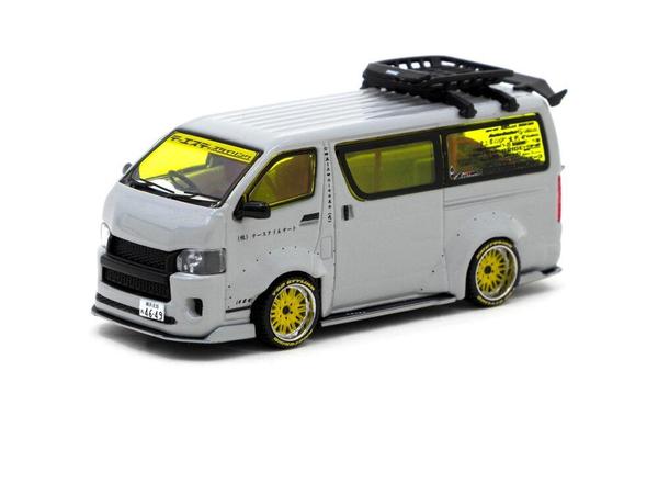 Picture of a Toyota Hiace Widebody by diecast car manufacturer Tarmac Works