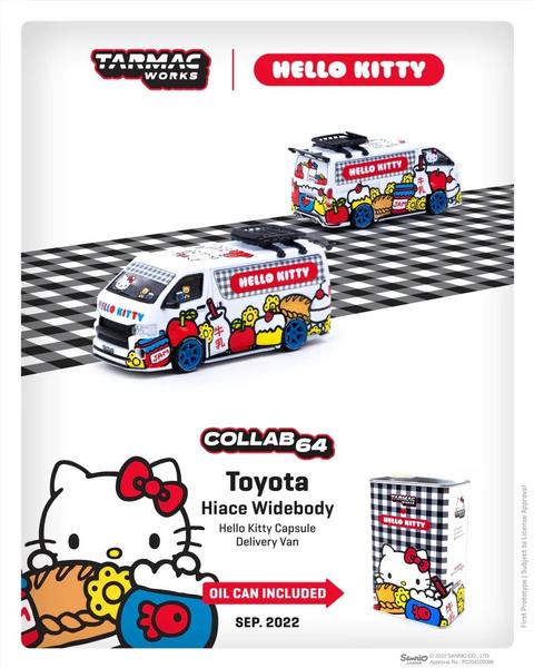 Picture of a Toyota Hiace Widebody by diecast car manufacturer Tarmac Works