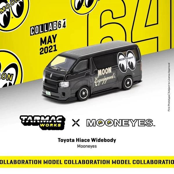 Picture of a Toyota Hiace Widebody by diecast car manufacturer Tarmac Works