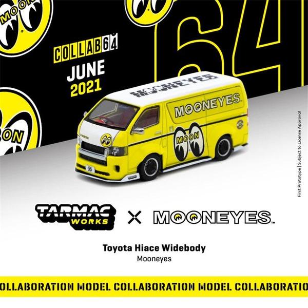 Picture of a Toyota Hiace Widebody by diecast car manufacturer Tarmac Works