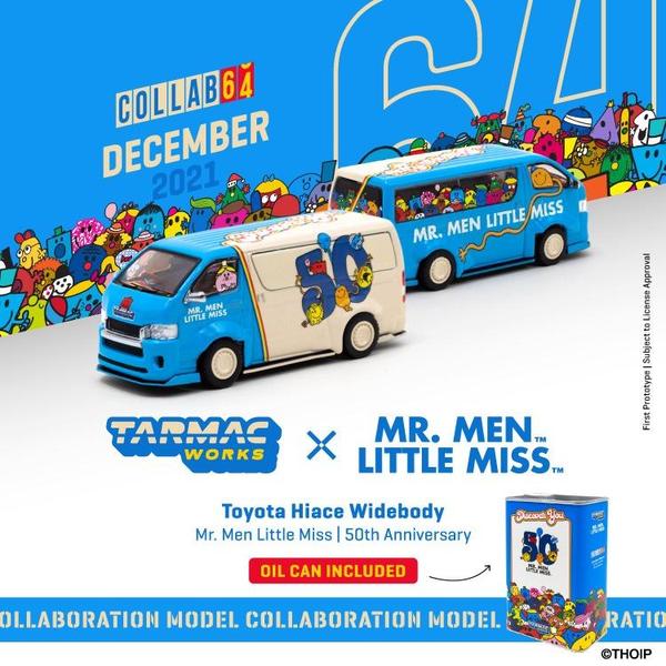 Picture of a Toyota Hiace Widebody by diecast car manufacturer Tarmac Works