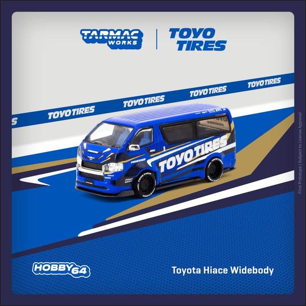 Picture of a Toyota Hiace Widebody by diecast car manufacturer Tarmac Works