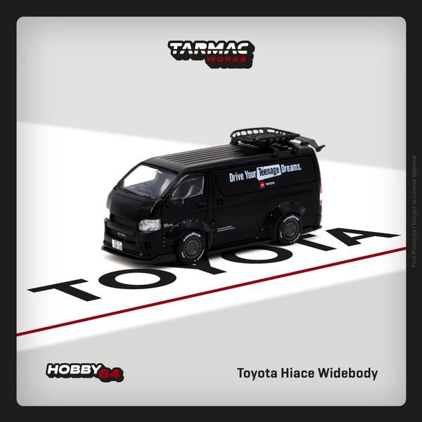 Picture of a Toyota Hiace Widebody by diecast car manufacturer Tarmac Works