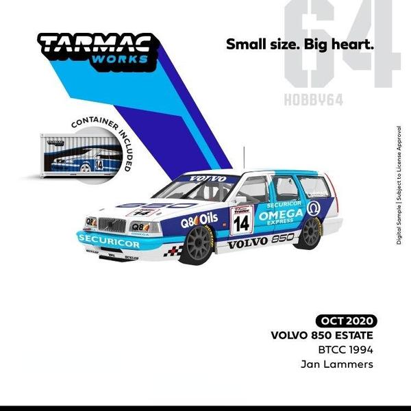 Picture of a Volvo 850 Estate by diecast car manufacturer Tarmac Works