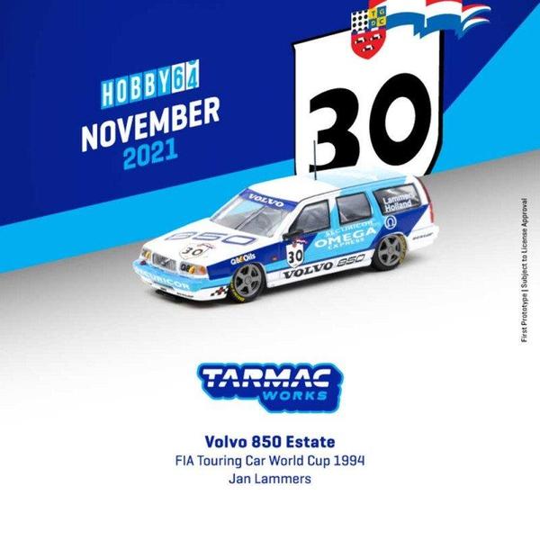 Picture of a Volvo 850 Estate by diecast car manufacturer Tarmac Works