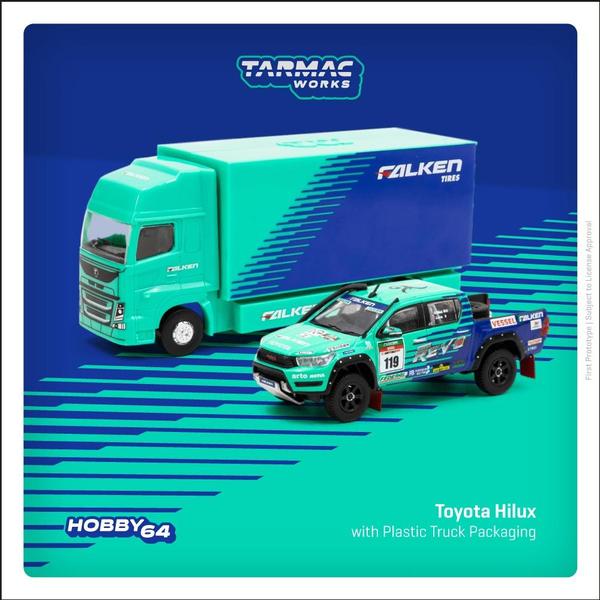 Picture of a Toyota Hilux by diecast car manufacturer Tarmac Works