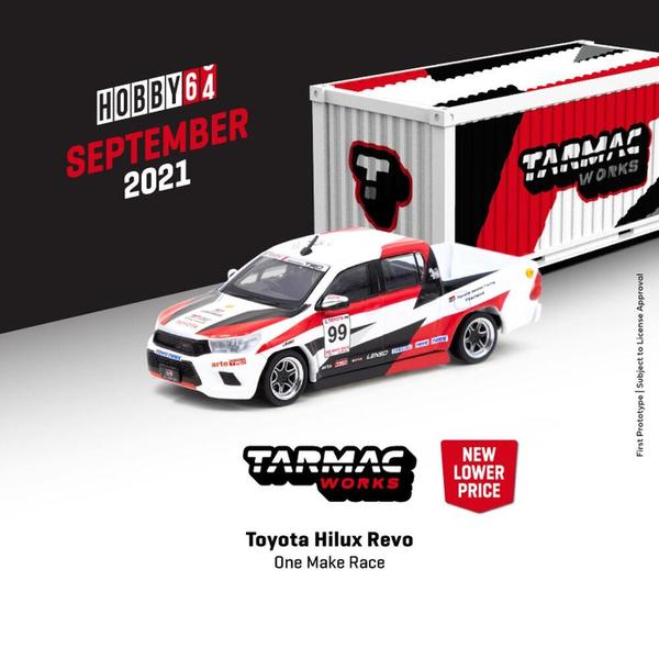 Picture of a Toyota Hilux Revo by diecast car manufacturer Tarmac Works