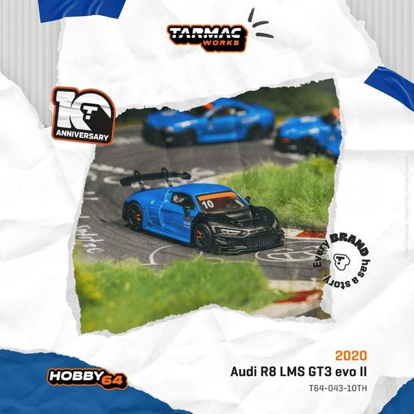 Picture of a Audi R8 LMS GT3 Evo II by diecast car manufacturer Tarmac Works