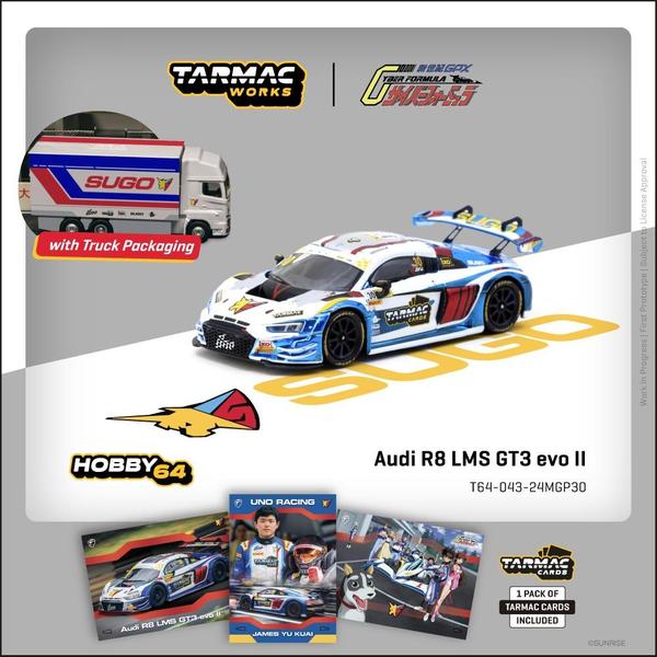 Picture of a Audi R8 LMS GT3 Evo II by diecast car manufacturer Tarmac Works