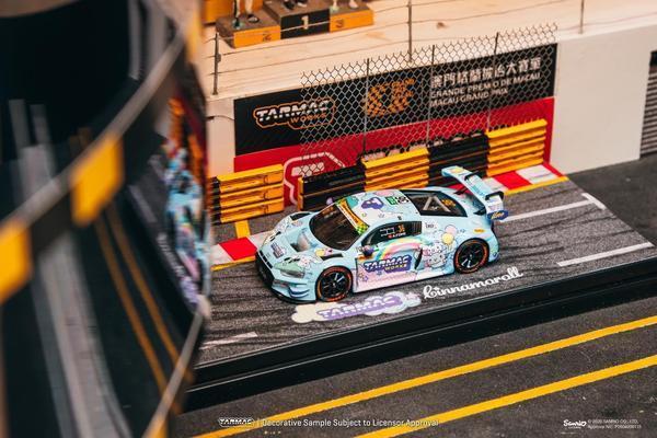 The Left-Side of the Audi R8 LMS GT3 Evo II 1/64 Diecast Car by Tarmac Works