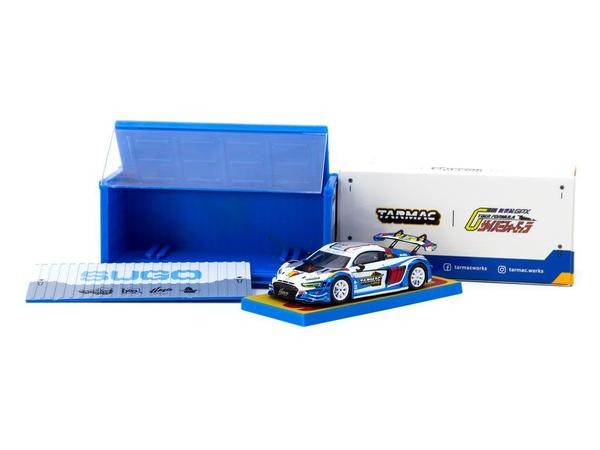Pictrue of a Audi R8 LMS GT3 Evo II 1/64 Diecast Car by Tarmac Works T64-043-CF