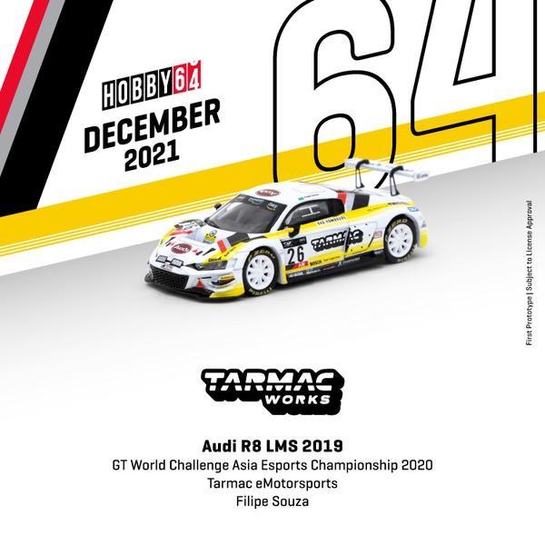 Picture of a Audi R8 LMS by diecast car manufacturer Tarmac Works