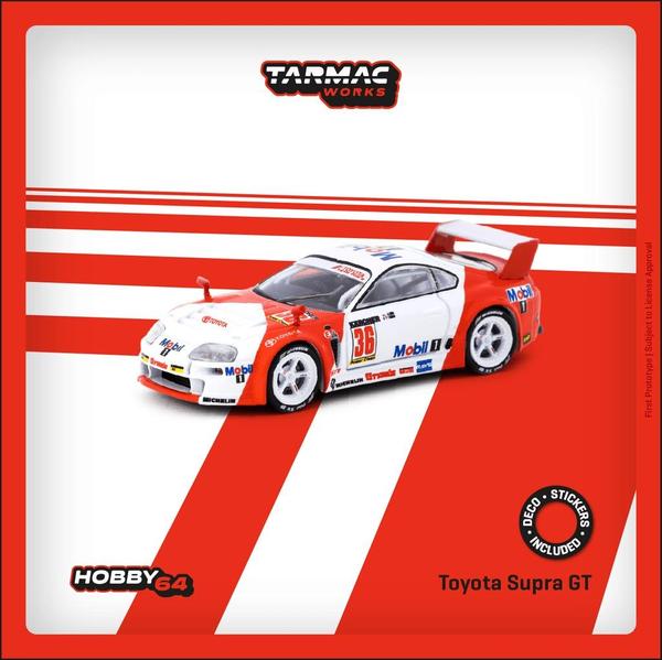 Pictrue of a Toyota Supra GT 1/64 Diecast Car by Tarmac Works T64-051-95BPR36