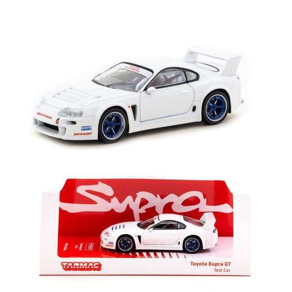 Pictrue of a Toyota Supra GT 1/64 Diecast Car by Tarmac Works T64-051-TEST