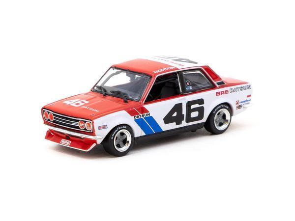 Pictrue of a BRE Datsun 510 1/64 Diecast Car by Tarmac Works T64-052-71BRE46