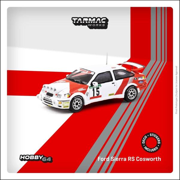 Picture of a Ford Sierra RS500 Cosworth by diecast car manufacturer Tarmac Works