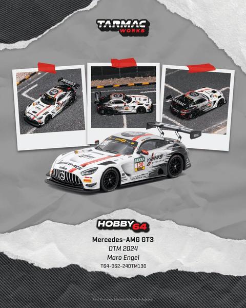 Pictrue of a Mercedes-AMG GT3 Evo 2020 1/64 Diecast Car by Tarmac Works T64-062-24DTM130