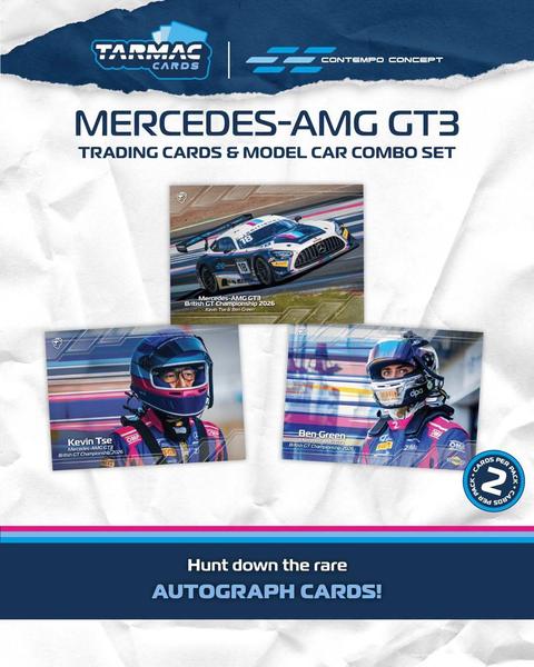 The Image-1 of the Mercedes-AMG GT3 Evo 2020 1/64 Diecast Car by Tarmac Works
