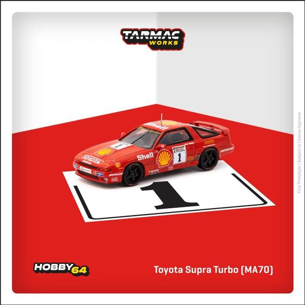 Picture of a Toyota Supra Turbo (MA70) by diecast car manufacturer Tarmac Works