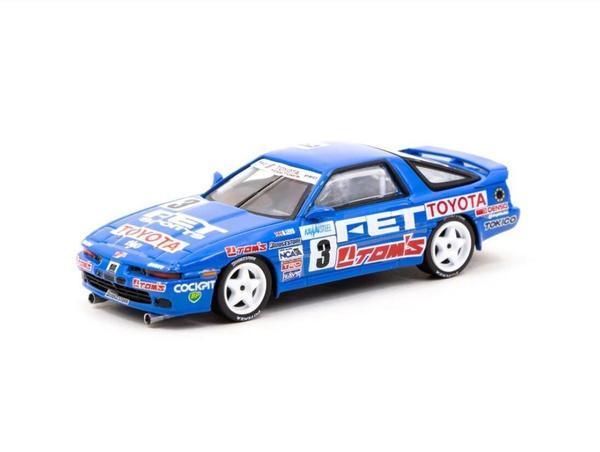 Pictrue of a Toyota Supra Turbo (MA70) 1/64 Diecast Car by Tarmac Works T64-064-89MGP03