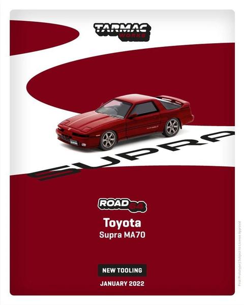 Picture of a Toyota Supra MA70 by diecast car manufacturer Tarmac Works