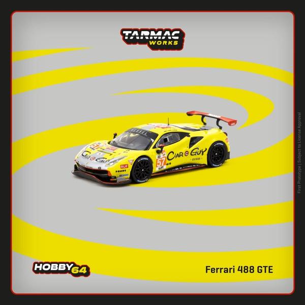 Picture of a Ferrari 488 GTE - ixo by diecast car manufacturer Tarmac Works