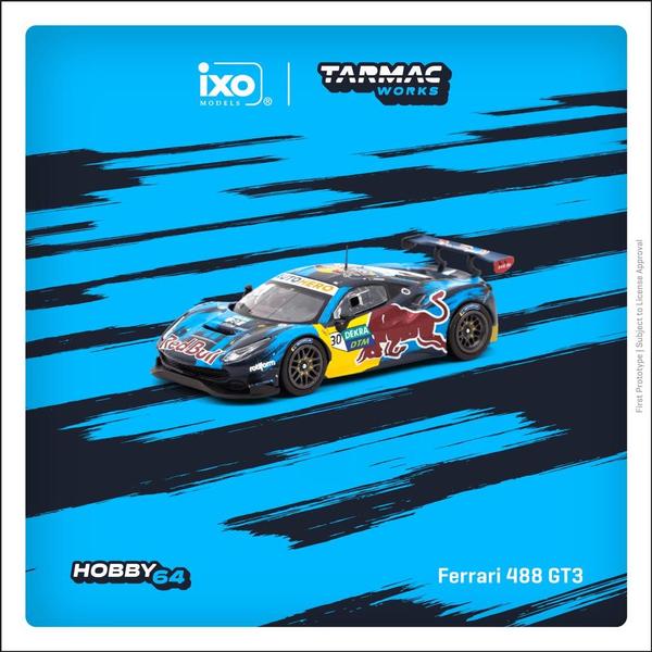 Picture of a Ferrari 488 GT3 - ixo by diecast car manufacturer Tarmac Works