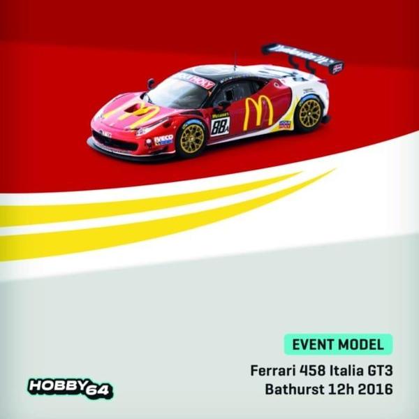 Picture of a Ferrari 458 Italia GT3 2011 - ixo by diecast car manufacturer Tarmac Works