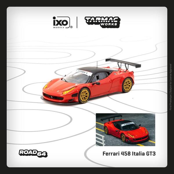Picture of a Ferrari 458 Italia GT3 2011 - ixo by diecast car manufacturer Tarmac Works
