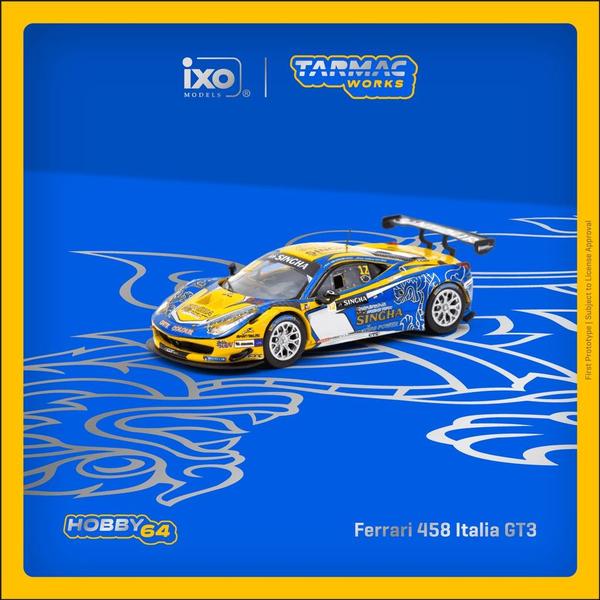 Picture of a Ferrari 458 Italia GT3 2013 - ixo by diecast car manufacturer Tarmac Works