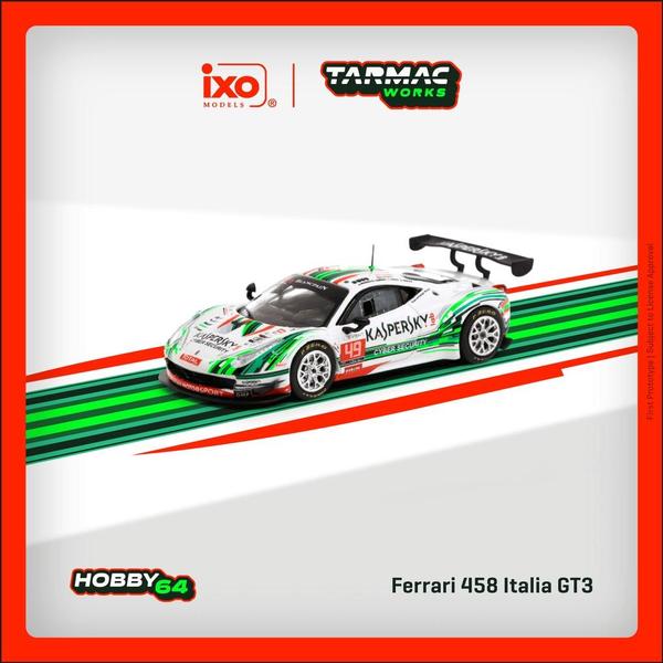 Picture of a Ferrari 458 Italia GT3 2013 - ixo by diecast car manufacturer Tarmac Works