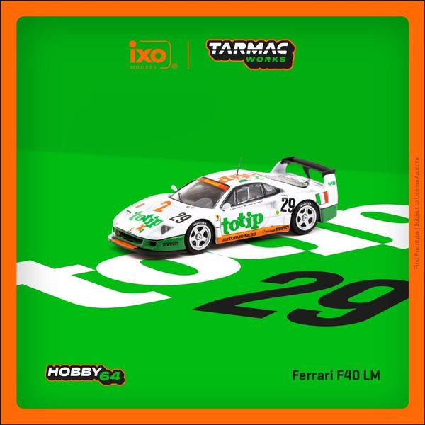Picture of a Ferrari F40 LM - ixo by diecast car manufacturer Tarmac Works