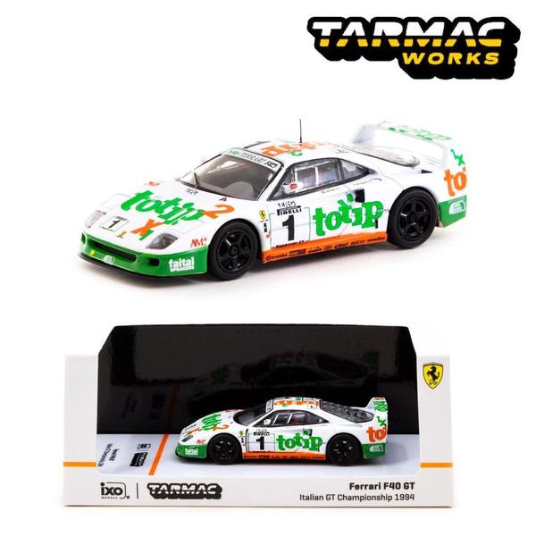 Picture of a Ferrari F40 GT - ixo by diecast car manufacturer Tarmac Works